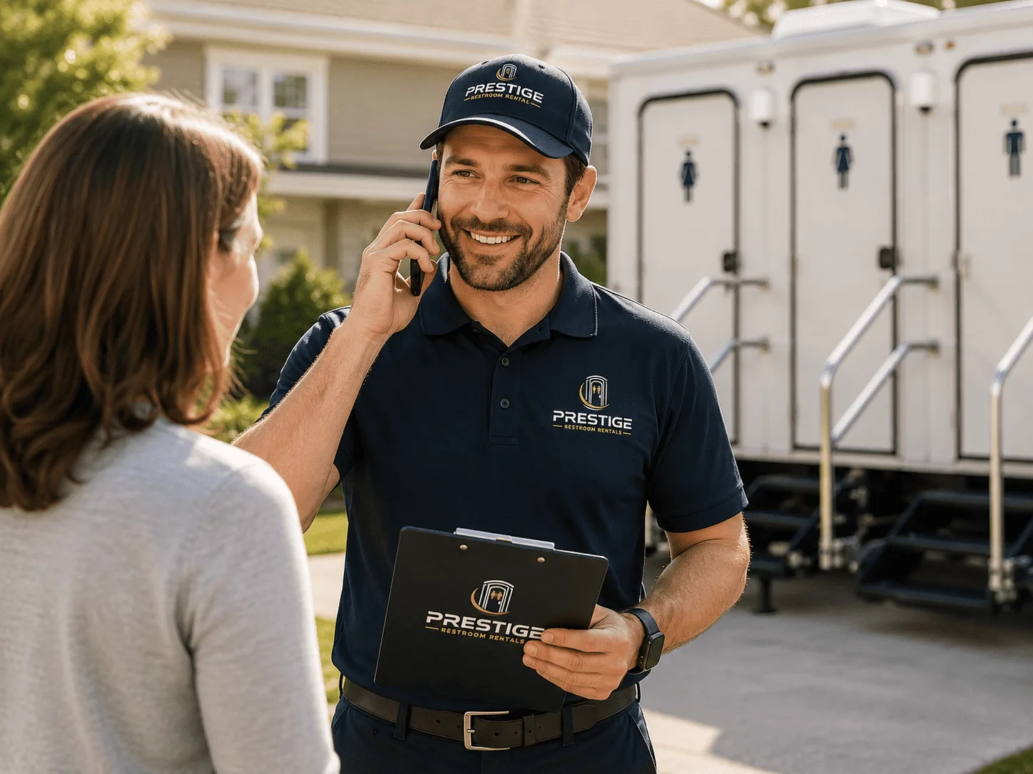 Luxury Portable Restrooms FAQs in Limington, ME